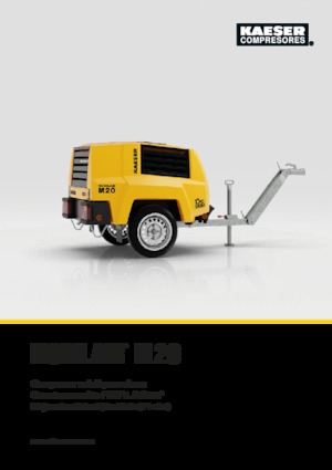 Compresores Portátiles - Diesel, Eléctr., Gasolina Kaeser Mobilair M 20 PE