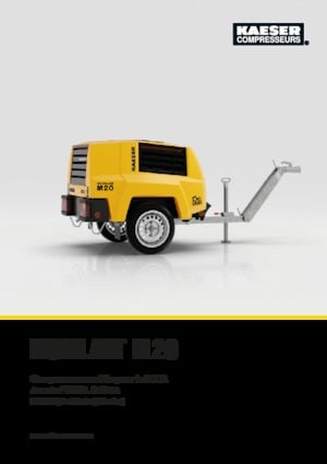 Compresores Portátiles - Diesel, Eléctr., Gasolina Kaeser Mobilair M 20 PE