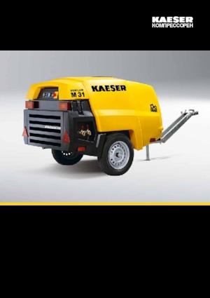 Compresores Portátiles - Diesel, Eléctr., Gasolina Kaeser Mobilair M 27 PE G 6,5 kVA