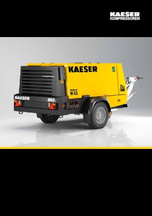 Compresores Portátiles - Diesel, Eléctr., Gasolina Kaeser Mobilair M 82 G 8,5 kVA