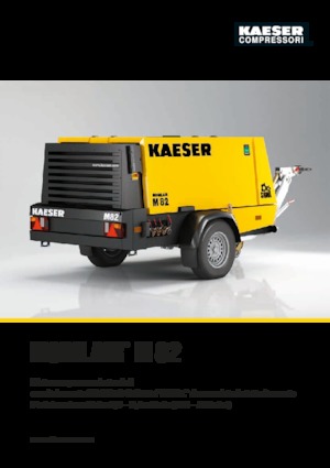 Compresores Portátiles - Diesel, Eléctr., Gasolina Kaeser Mobilair M 82 G 8,5 kVA