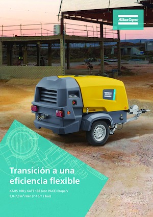 Compresores Portátiles - Diesel, Eléctr., Gasolina Atlas Copco XAHS 108 Kd