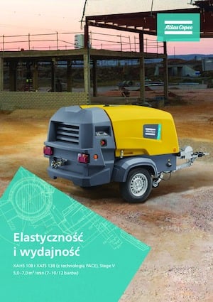 Compresores Portátiles - Diesel, Eléctr., Gasolina Atlas Copco XAHS 108 Kd