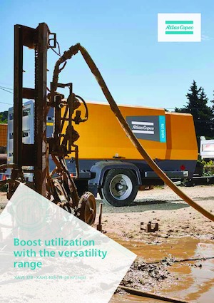 Compresores Portátiles - Diesel, Eléctr., Gasolina Atlas Copco XAHS 408 CD