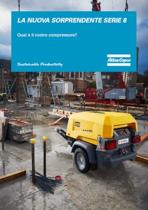 Compresores Portátiles - Diesel, Eléctr., Gasolina Atlas Copco XAS 48 KdG 12 kVA