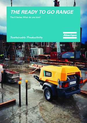 Compresores Portátiles - Diesel, Eléctr., Gasolina Atlas Copco XAS 68 KdG 12 kVA