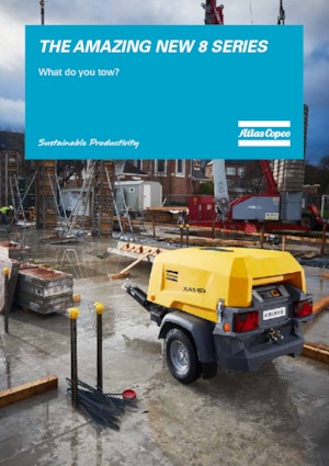 Compresores Portátiles - Diesel, Eléctr., Gasolina Atlas Copco XAS 68 KdG 6 kVA