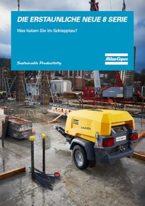 Compresores Portátiles - Diesel, Eléctr., Gasolina Atlas Copco XAS 88 Kd