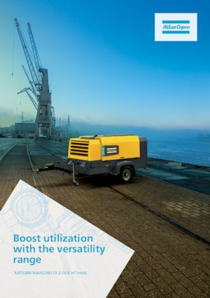 Compresores Portátiles - Diesel, Eléctr., Gasolina Atlas Copco XATS 288 Jd DPF