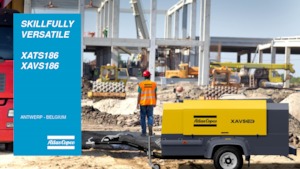 Compresores Portátiles - Diesel, Eléctr., Gasolina Atlas Copco XAVS 186 Jd