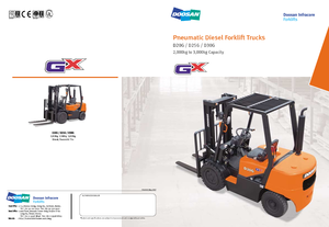 Carretillas elevadoras diesel Doosan D20G