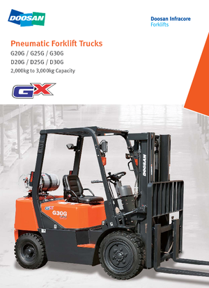 Carretillas elevadoras diesel Doosan D 25 G