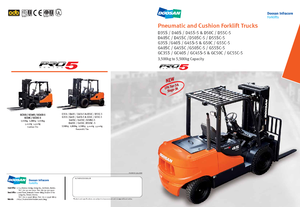 Carretillas elevadoras diesel Doosan D 35 S