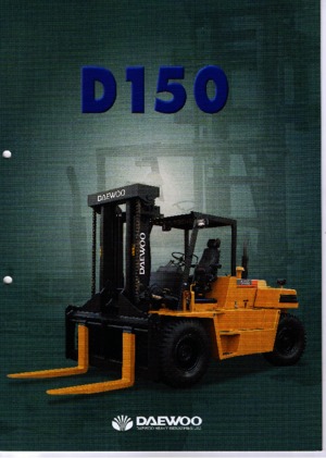 Carretillas elevadoras diesel Doosan D 150