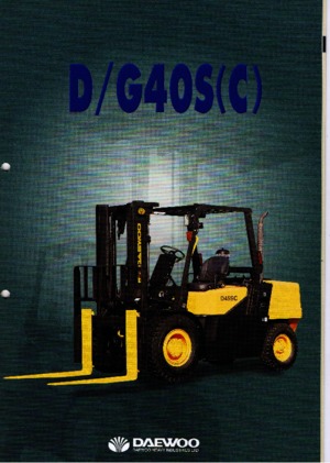 Carretillas elevadoras diesel Doosan D 40 S(C) 2