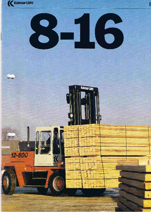 Carretillas elevadoras diesel Kalmar DC 16-1200