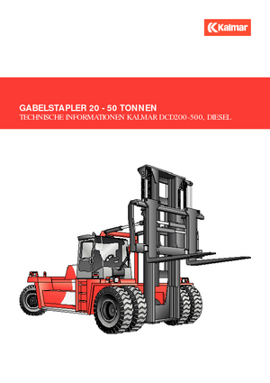 Carretillas elevadoras diesel Kalmar DCD280-12LB