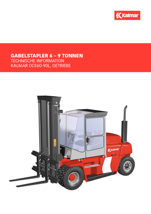 Carretillas elevadoras diesel Kalmar DCE 80-6