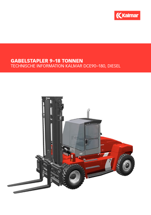 Carretillas elevadoras diesel Kalmar DCE 90-6