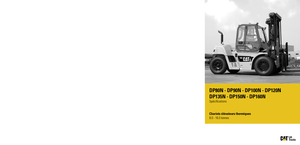 Carretillas elevadoras diesel Caterpillar DP150N