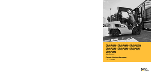 Carretillas elevadoras diesel Caterpillar DP25N