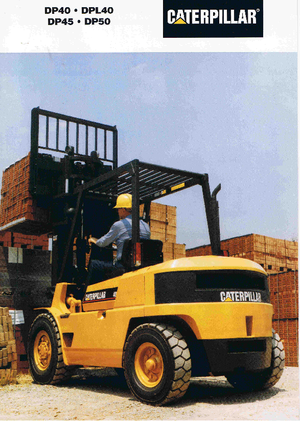 Carretillas elevadoras diesel Caterpillar DPL 40