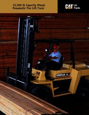 Carretillas elevadoras diesel Caterpillar DP70