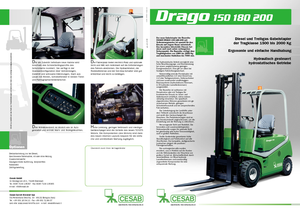 Carretillas elevadoras diesel Cesab Drago 150