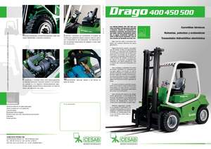 Carretillas elevadoras diesel Cesab Drago 400