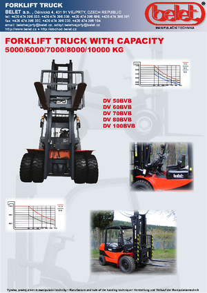 Carretillas elevadoras diesel Belet DV 100 BVB