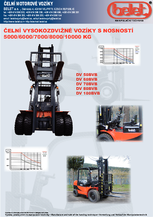 Carretillas elevadoras diesel Belet DV 70 BVB