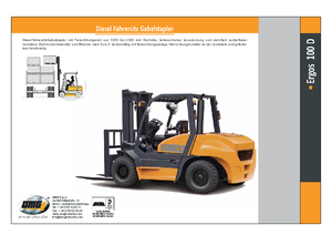 Carretillas elevadoras diesel OMG Ergos 100 D