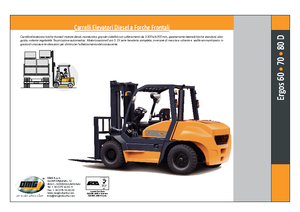 Carretillas elevadoras diesel OMG Ergos 70 D