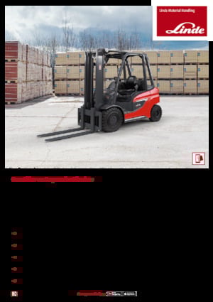 Carretillas elevadoras antidetonantes diesel Linde H25D