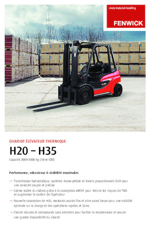 Carretillas elevadoras antidetonantes diesel Linde H25D