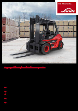 Carretillas elevadoras antidetonantes diesel Linde H80D Standart