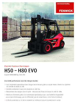 Carretillas elevadoras antidetonantes diesel Linde H80D Standart