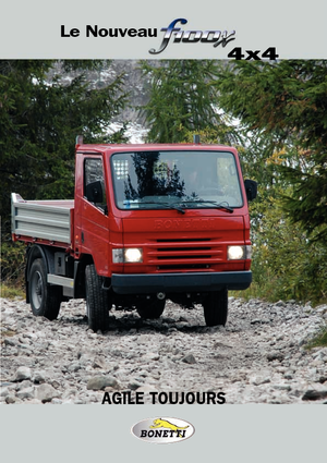 Tractores de uso municipal Bonetti F 100 X