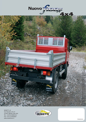 Tractores de uso municipal Bonetti F 100 X