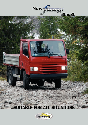 Tractores de uso municipal Bonetti F 100 X