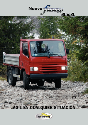 Tractores de uso municipal Bonetti F 100 X