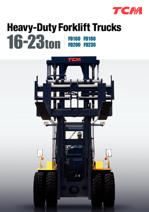 Carretillas elevadoras todo terreno TCM FD 200-3