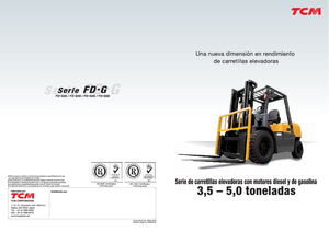 Carretillas elevadoras diesel TCM FD 35 T 2