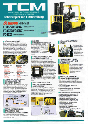 Carretillas elevadoras diesel TCM FD 45 Z 7