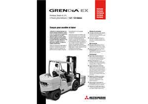 Carretillas elevadoras diesel Mitsubishi FD 40 N