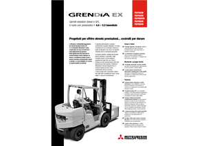 Carretillas elevadoras diesel Mitsubishi FD 40 N