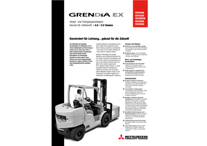 Carretillas elevadoras diesel Mitsubishi FD 40 N