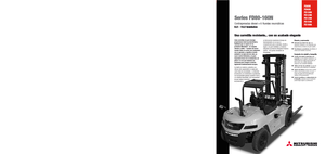 Carretillas elevadoras diesel Mitsubishi FD100N