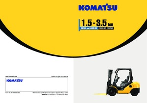 Carretillas elevadoras diesel Komatsu FD 30 T 14