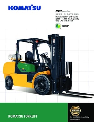 Carretillas elevadoras diesel Komatsu FD 45 T 8